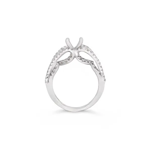 White Gold Diamond Engagement Ring