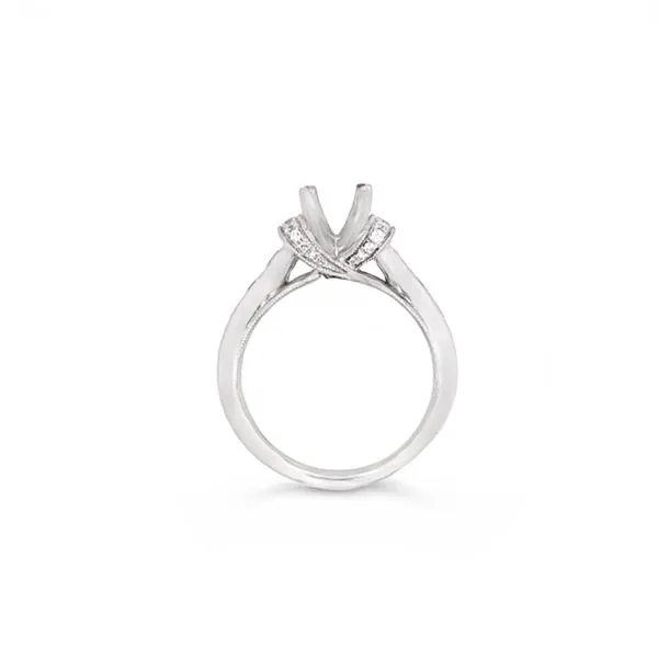 White Gold Diamond Engagement Ring