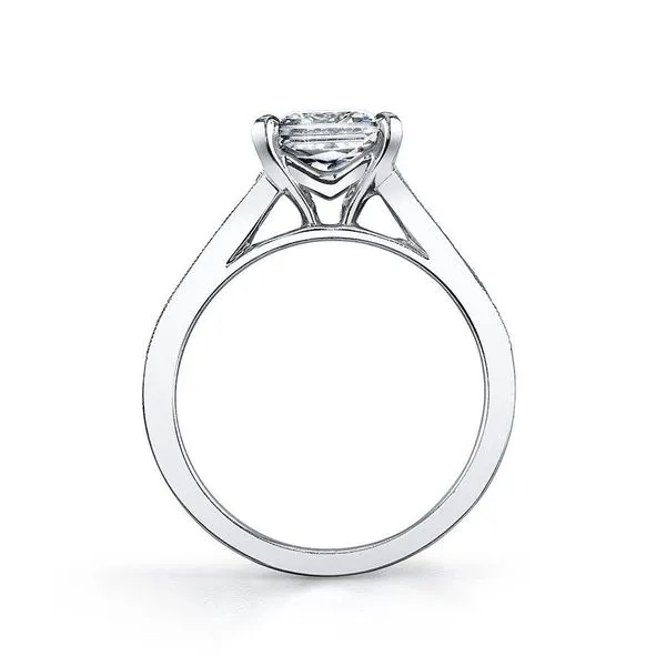 White Gold Diamond Engagement Ring
