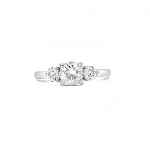 White Gold Diamond Engagement Ring