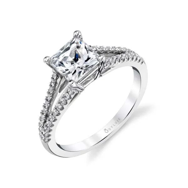 14K White Gold Diamond Engagement Ring similar item image