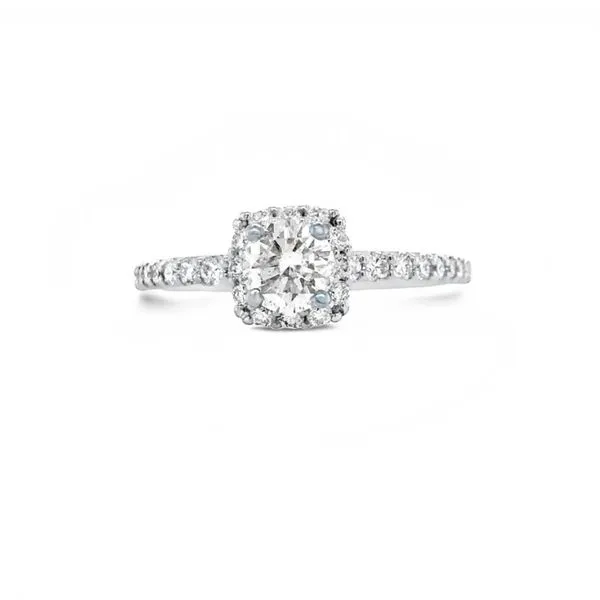 White Gold Diamond Engagement Ring