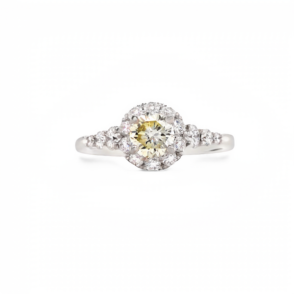 White Gold Diamond Engagement Ring JMR Jewelers Cooper City, FL