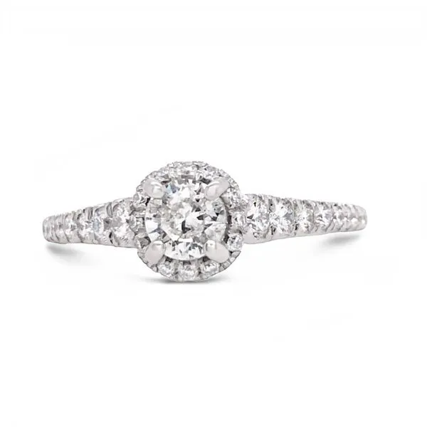 White Gold Diamond Engagement Ring