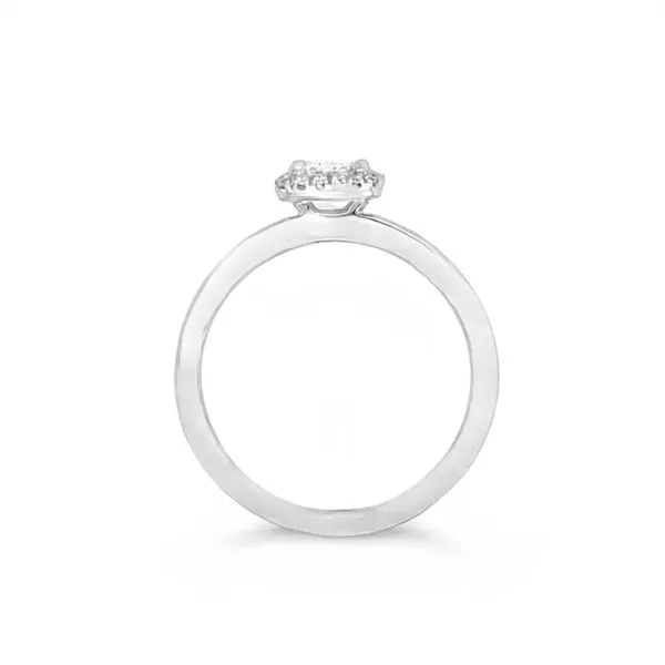 White Gold Diamond Engagement Ring