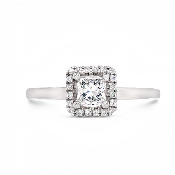 White Gold Diamond Engagement Ring JMR Jewelers Cooper City, FL