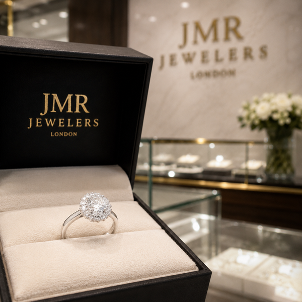 White Gold Diamond Engagement Ring Image 3 JMR Jewelers Cooper City, FL