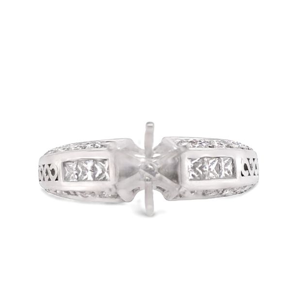 Platinum Diamond Engagement Ring JMR Jewelers Cooper City, FL