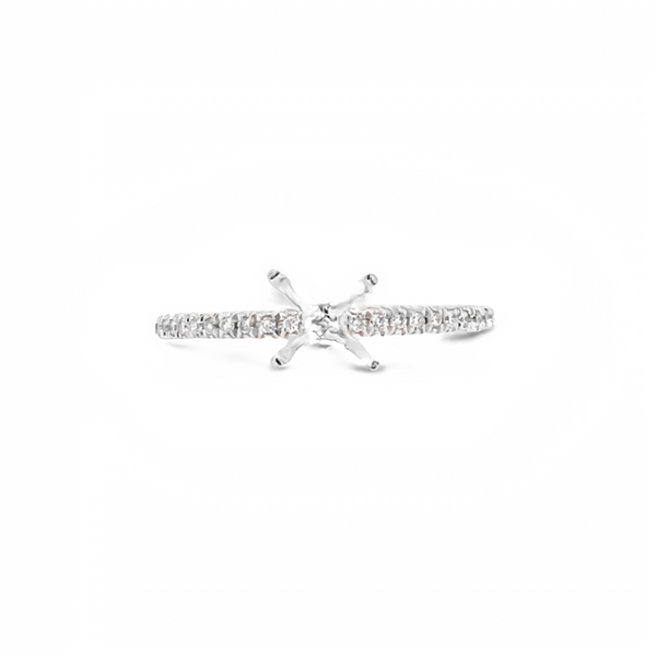 Platinum Diamond Engagement Ring JMR Jewelers Cooper City, FL