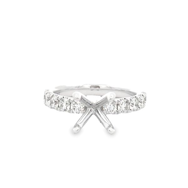 14K White Gold 2ct Diamond Engagement Ring JMR Jewelers Cooper City, FL