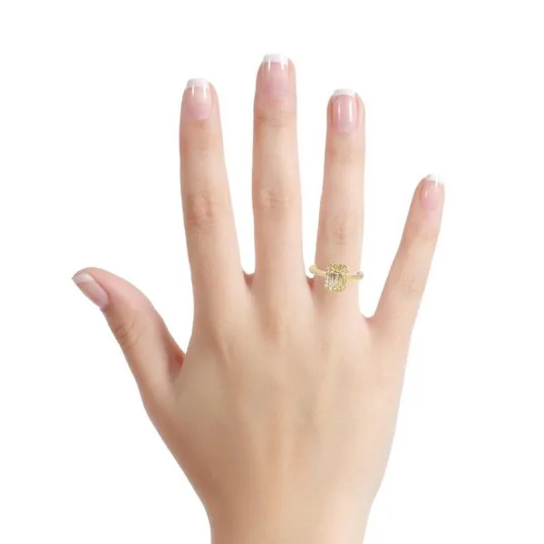Lab Grown Diamond Engagement Ring Image 2 JMR Jewelers Cooper City, FL
