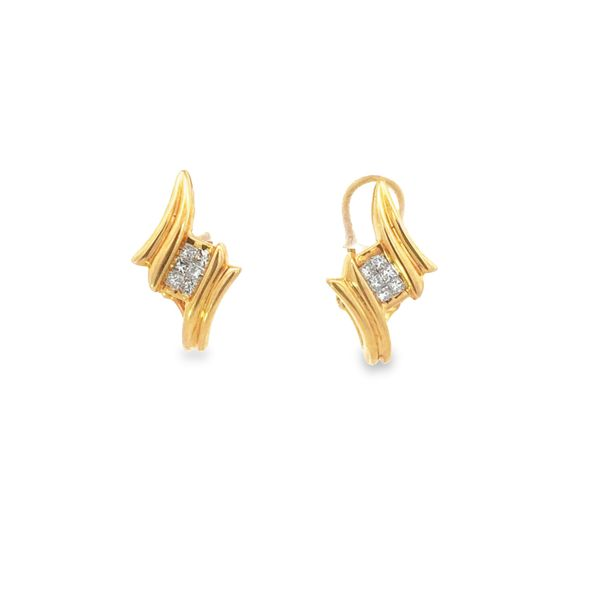 14Kt Yellow .50ct Diamond Earrings JMR Jewelers Cooper City, FL