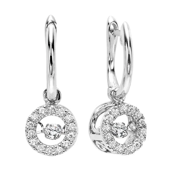 10K Yellow Gold Diamond Earrings JMR Jewelers Cooper City, FL