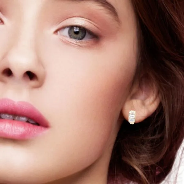 Lab Grown Diamond Earrings Image 2 JMR Jewelers Cooper City, FL