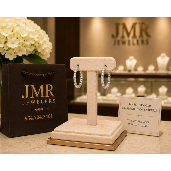 Lab Grown Diamond Earrings Image 2 JMR Jewelers Cooper City, FL