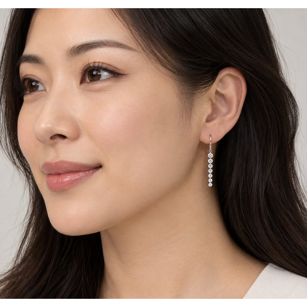 Lab Grown Diamond Earrings Image 2 JMR Jewelers Cooper City, FL