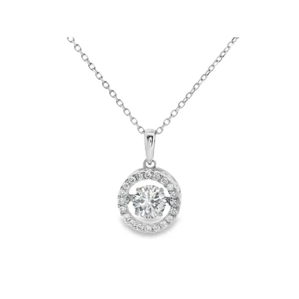 Lab Created Diamond Pendant