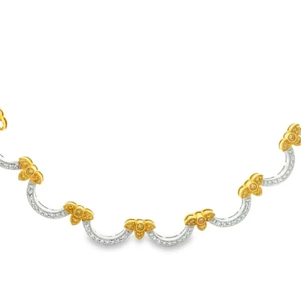 18K Yellow Gold Necklace Image 2 JMR Jewelers Cooper City, FL