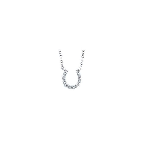 Buy Diamond Horseshoe Necklace /14k Gold Lucky Horseshoe Charm Necklace  With Diamonds/ Horseshoe Pendant/ Minimalist Pendant Online in India - Etsy