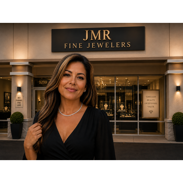 Lab Created Diamond Necklace Image 3 JMR Jewelers Cooper City, FL