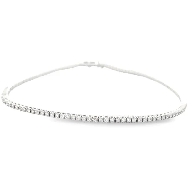 14Kt White Gold 1.00ct Diamond Tennis Bracelet similar item image