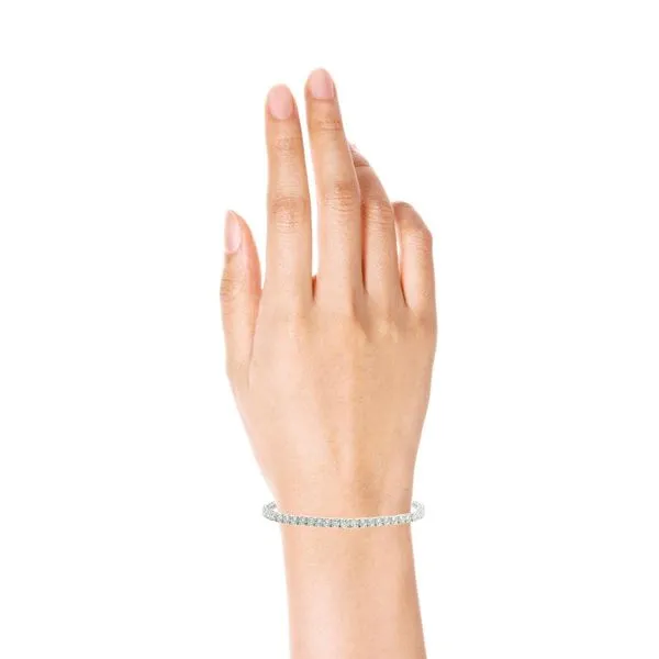 Lab Created Diamond Bracelet Image 2 JMR Jewelers Cooper City, FL