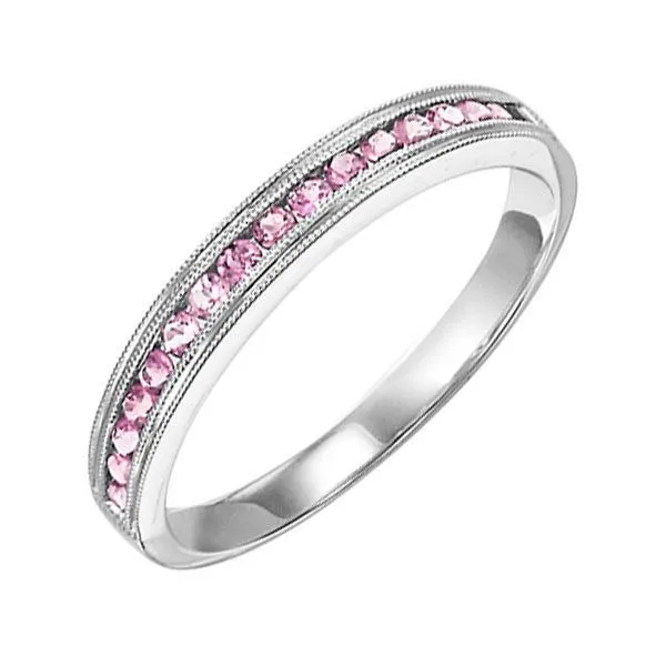 10K Pink Tourmaline Fashion Ring