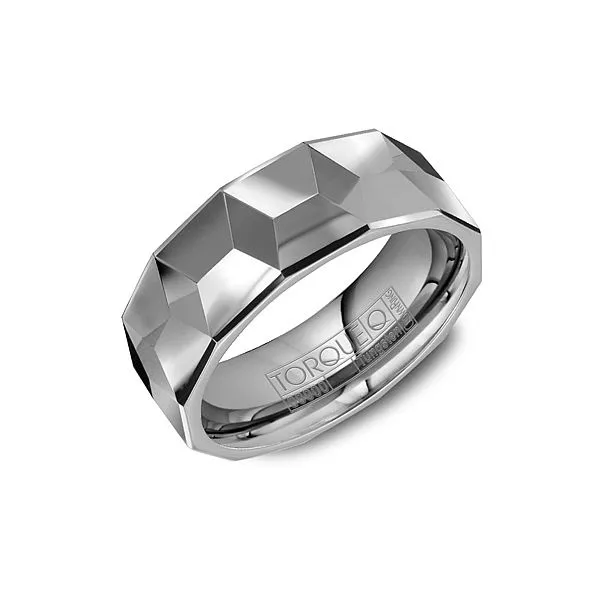 Tungsten Wedding Band 8mm