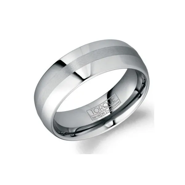 Tungston 8mm Men's Wedding Band JMR Jewelers Cooper City, FL