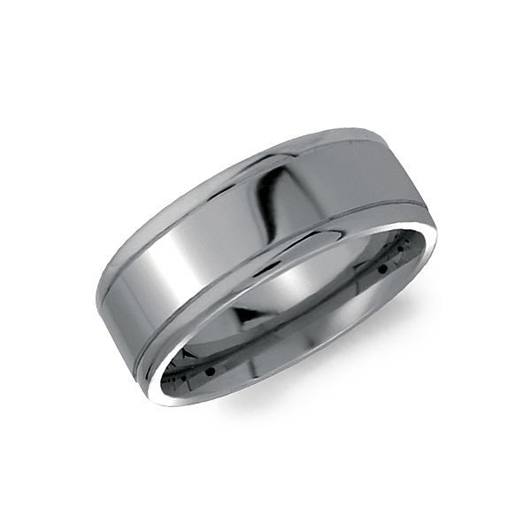 Men's Titanium Wedding Band JMR Jewelers Cooper City, FL