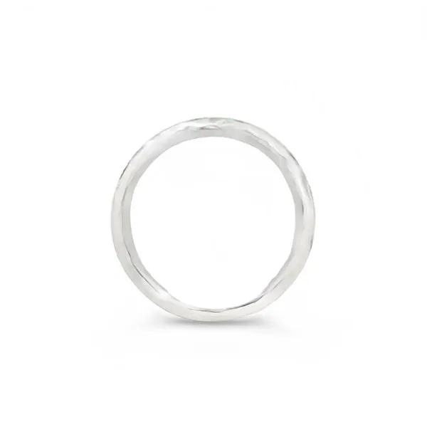 CobaltChrome Meteorite Rock Polish Wedding Band Image 2 JMR Jewelers Cooper City, FL