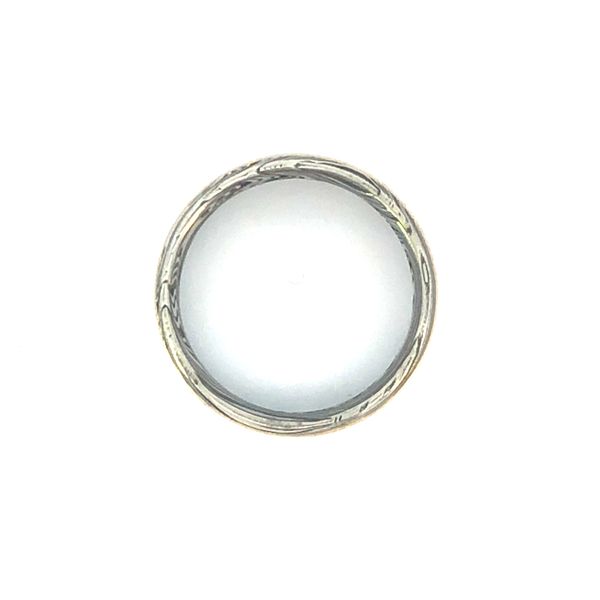 Damascus Marble 14K Yellow Gold Wedding Band Image 2 JMR Jewelers Cooper City, FL