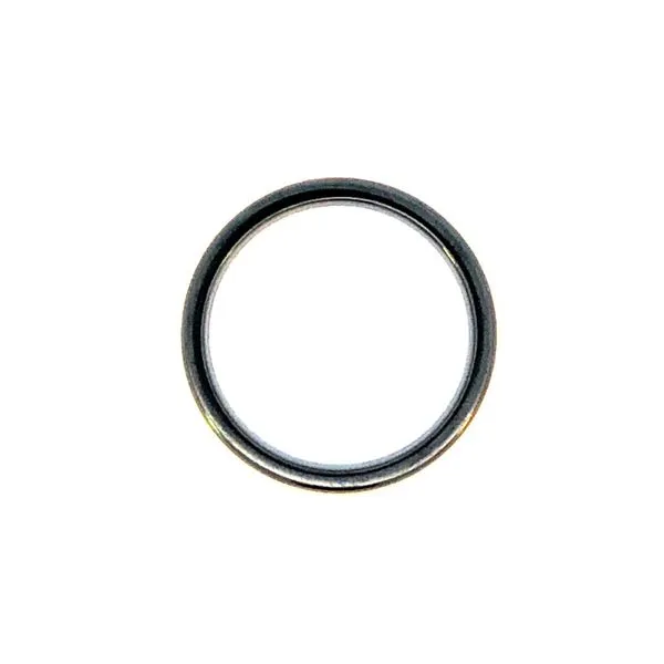 14KY Zirconium Hardwood Satin/Polish Wedding Band