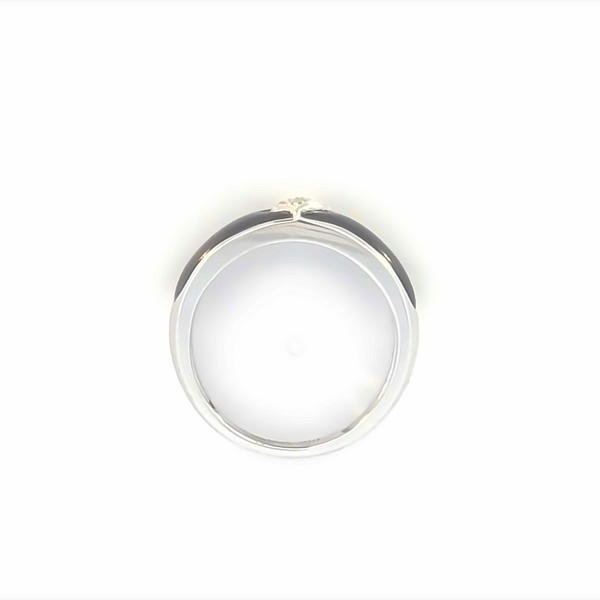 14Kt White Gold Onyx Ring Image 2 JMR Jewelers Cooper City, FL