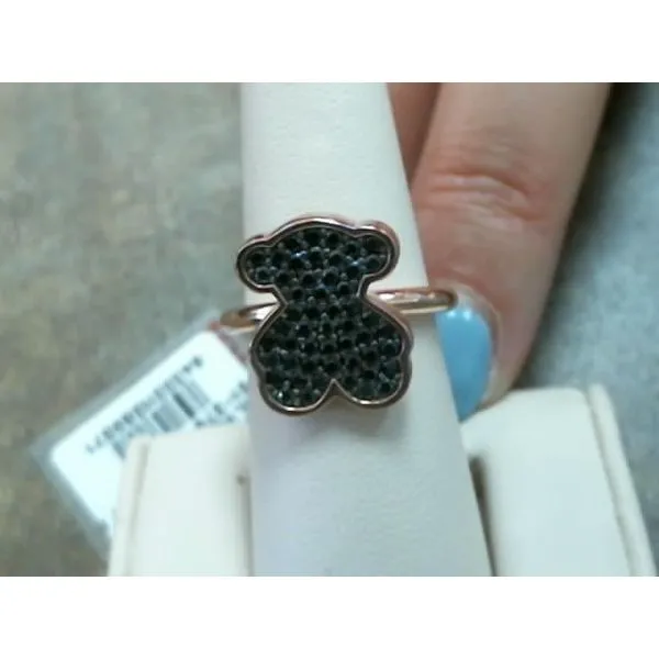 18K Yellow Gold Vermeil Spinel Ring with Large Spinel Bea...