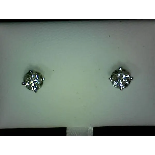 14Kt Yellow Gold Women's Earrings with 1ct Lab Grown Diamond similar item image