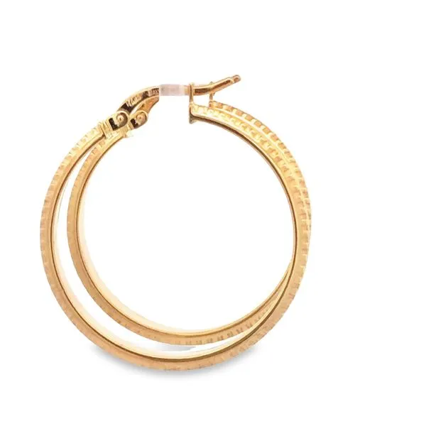 14Kt Yellow Gold Womens Earrings