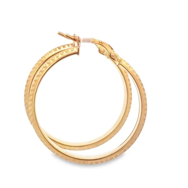 14Kt Yellow Gold Womens Earrings