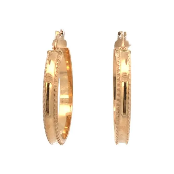 14Kt Yellow Gold Womens Earrings