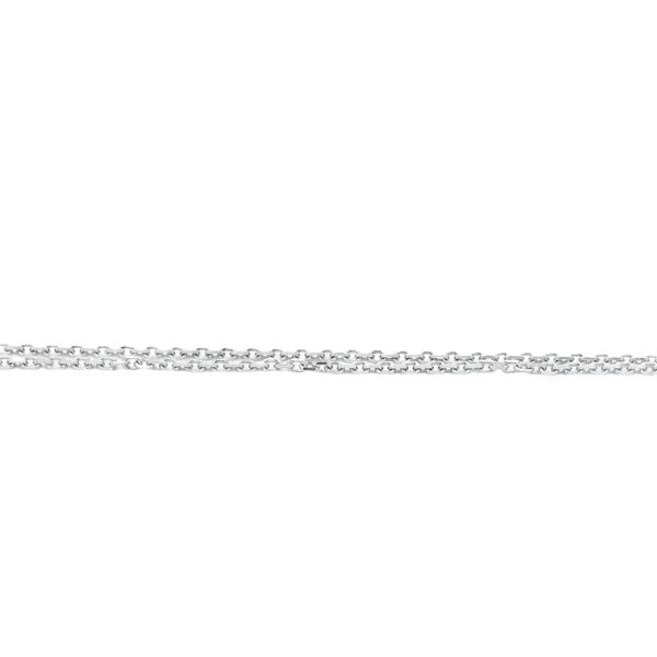 14Kt White Gold Rolo Chain JMR Jewelers Cooper City, FL