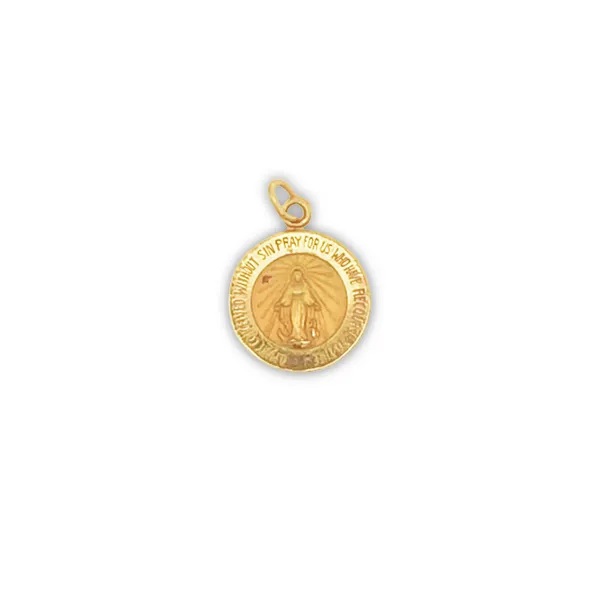 14Kt Yellow Gold Mary Pray Sin Charm JMR Jewelers Cooper City, FL