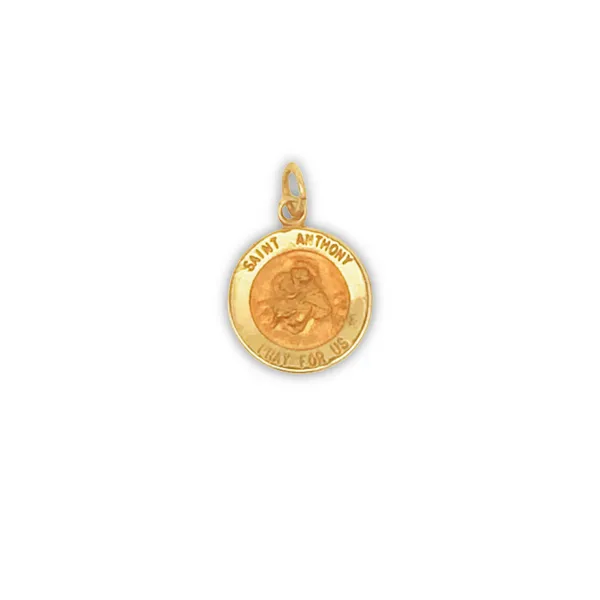 14Kt Yellow Gold St. Anthony Charm JMR Jewelers Cooper City, FL