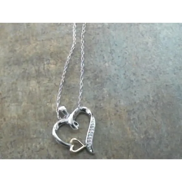 10Kt Yellow Gold Heart Charm with Diamond JMR Jewelers Cooper City, FL