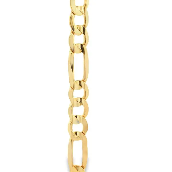 14Kt Yellow Gold Figaro Bracelet