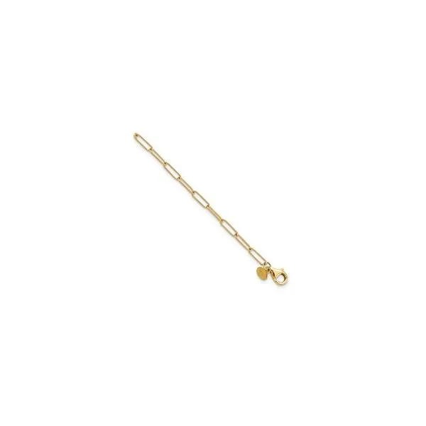 10 Karat Yellow Gold Fancy Link Anklet JMR Jewelers Cooper City, FL