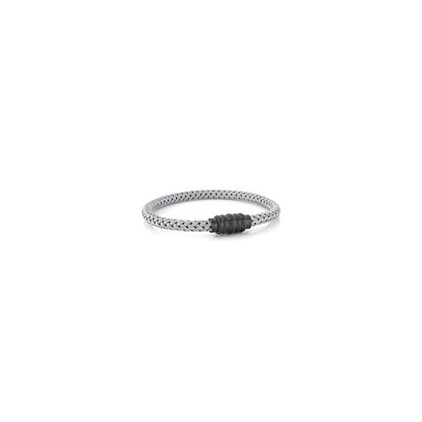 Stainless Steel Black-Matte-IP Magnetic-Clasp Bracelet JMR Jewelers Cooper City, FL