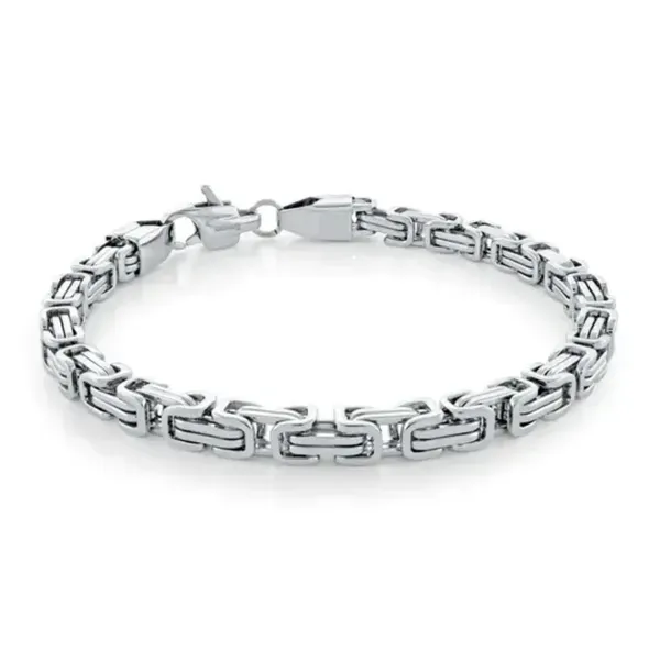 Stainless Steel King-Link Bracelet