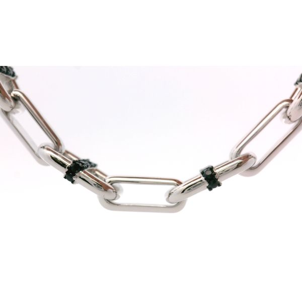 Stainless Steel Gun Color Black Spinel Bracelet JMR Jewelers Cooper City, FL