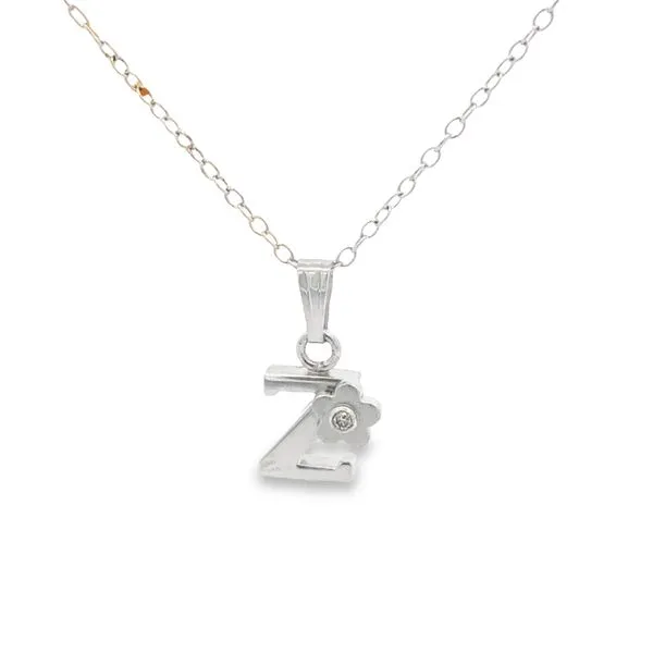 Silver Z Necklace