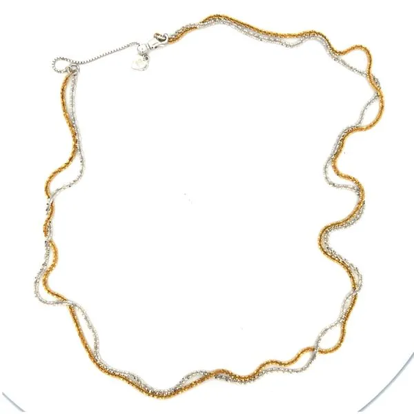 Silver Yellow Chain